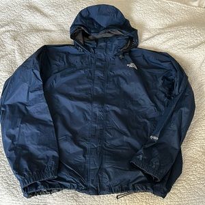 Worn men’s north face jacket, size XL